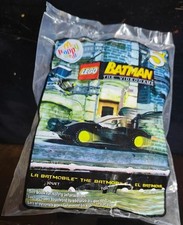 McDonald's 2008 Happy Meal Toys LEGO Batman The Videogame BATMOBILE 5 SEALED