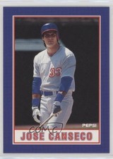 1990 Pepsi Jose Canseco Jose Canseco #9-10 2k3