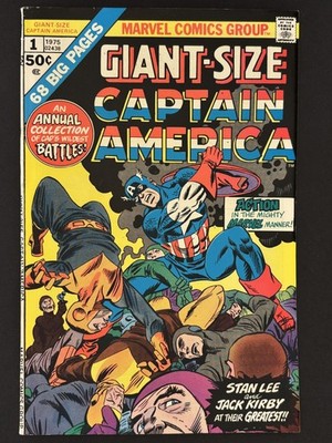 Giant-Size: Captain America #1 - 1975 - 7.0 (FN/VF)