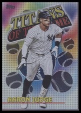 2026 Topps #TOG-3 Aaron Judge Titans of the Game