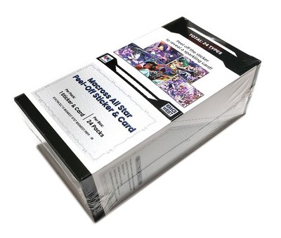 MACROSS Official STICKER & CARD Full BOX SET Delta FRONTIER Plus 7