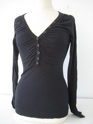 BOBI - SHIRT - SCHWARZ - GRÖßE  S