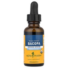 Herb Pharm Bacopa Whole Herb 1 fl oz 30 ml Gluten-Free, Organic