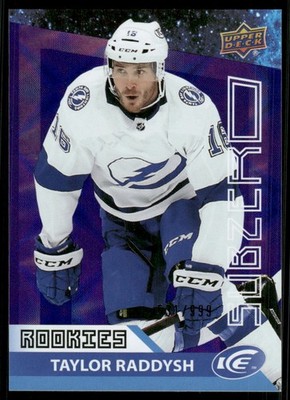 2021-22 Upper Deck Ice #SZ-42 Taylor Raddysh Sub Zero #/999