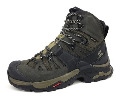 Salomon Quest 4 GORE TEX Men's Hiking Boots Olive NightPeatSafari 115