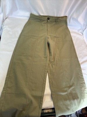 Good Luck Gem Women s Pants Wide Leg XL Lagenlook Resort Green Ombré Quilt