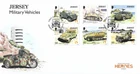 2013 Jersey Military Vehicles First Day Cover