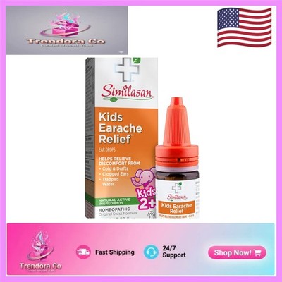 0.33 Ounce Kids Earache Relief Drops - Gentle, Natural Ingredients Inside