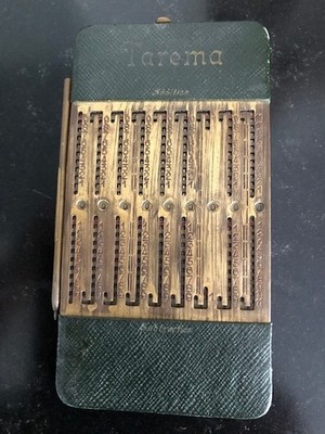 Tarema D.R.P. Rechner - Messing Taschenrechner 1920 - 1940