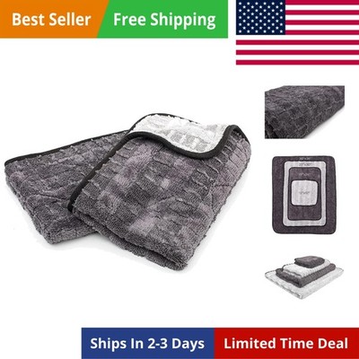 Gauntlet Car Drying Towel, Ultra-Absorbent 70/30 Blend Korean Microfiber, Dri...