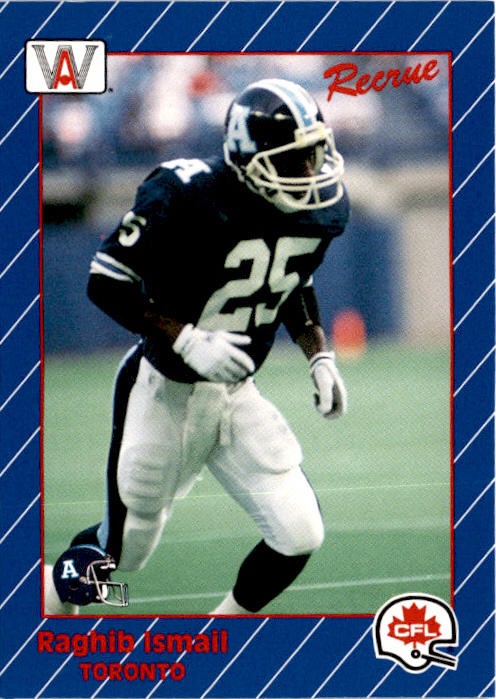 1991 All World CFL French #92 Raghib Ismail