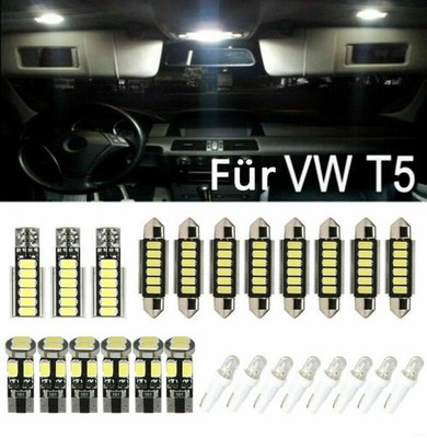 25X 5630 CANBUS SMD LED Innenbeleuchtung für VW T5 Multivan V & Transporter V