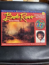 Bob Ross The Joy of Painting Volume 27 Oil Painting Instruction Book Landscapes