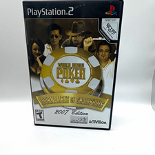 Activision World Series of Poker: TOC 2007 PS2 w/ Case & Manual T NTSC-U/C