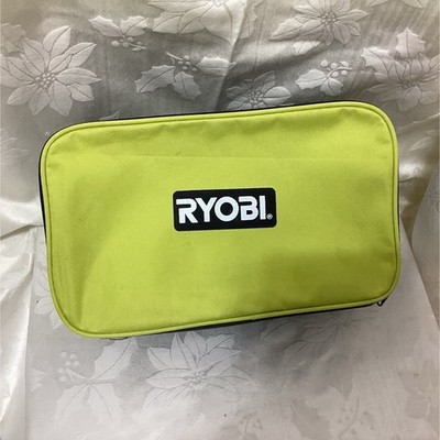 Ryobi Lime Green and Black Fabric Tool Bag, With Handle, Durable Tote, T-240