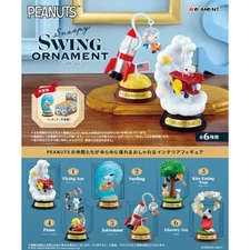 Peanuts Snoopy Swing Ornament Re-Ment 3-Inch Collectible Toy