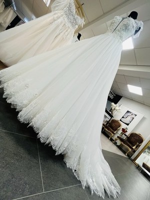 wedding dress new with tags, 350