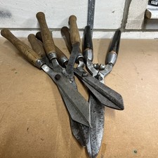 Vintage Garden Hedge Shears x 4 job lot 