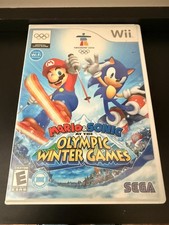 Nintendo Wii Mario & Sonic Olympic Winter Games Vancouver 2010 w Manual Tested
