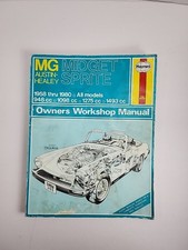 Austin Healey Sprite Mg Midget Mk1 23 1500 Haynes Workshop Repair Manual 265 Austin Healey Sprite Mg Midget Mk1 23 1500 Haynes Workshop Repair Manual 265