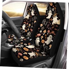 Car Seat Covers, Universal Breathable Washable Car Cute Ghost with Mushroom