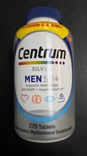 CENTRUM SILVER MENS 50+ 275 TABLETS + VITAMIN C & ZINC
