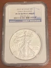 2015-W American Silver Eagle NGC PF70 Ultra Cameo Early Releases