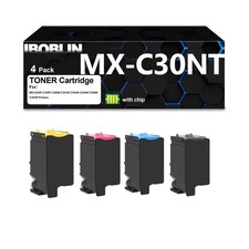 MX-C30NT Toner Cartridge Replacement for Sharp MX-C30 MX-C30NT MX-C30NTB MX-C...