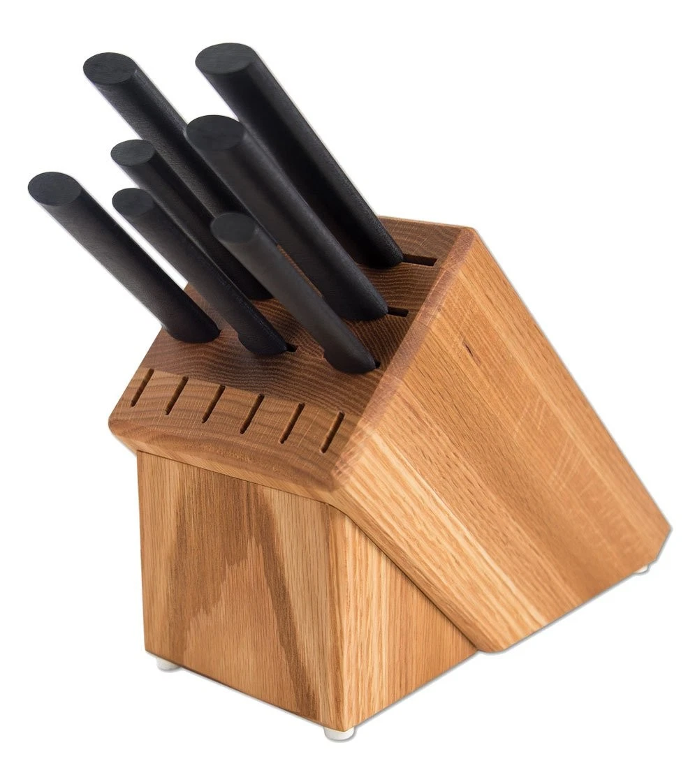 Cutlery Essential Oak Block Set (G258), 8-Piece Block Set, Stainless Steel Bl...
Opens in a new wind