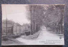 CPA de LA CRECHE: Route nationale en 1920 lot KT145 46