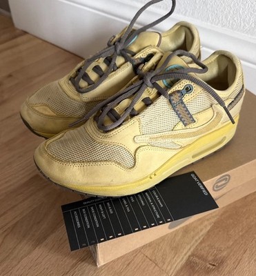 Nike Air Max 1 Travis Scott Cactus Jack Saturn Gold Men s Size 9 DO9392-700