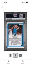 2023 Panini Dirk Nowitzki Dominators Gold Signatures 3/10 PSA 10