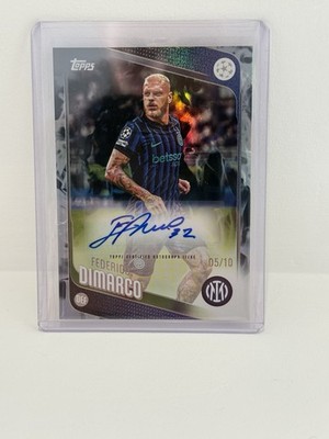 Topps UCC Flagship 24/25 Federico Dimarco Autograph Inter Milan /10 #BA-FD