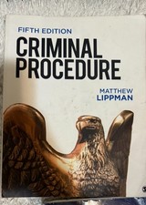 Criminal Procedure by Matthew Lippman (2022, ...