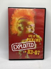 The Exploited Live at the Palm Cove (2004) The Exploited Region 2 DVD Like New