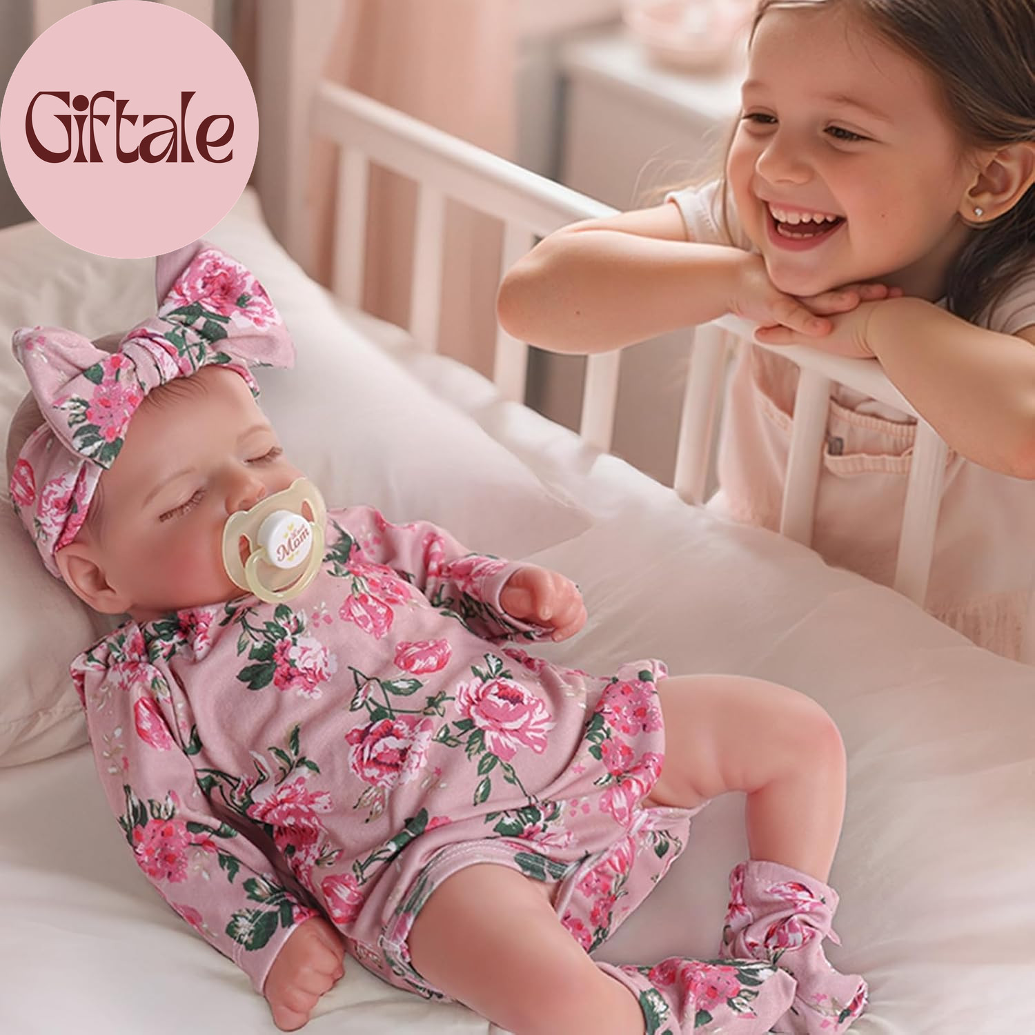 Lifelike Reborn Baby Dolls - Sleeping Realistic Newborn Soft Body Real Life Girl