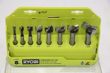 Ryobi 8pc Forstner Bit Set for Woodworking (A9FS8R1)