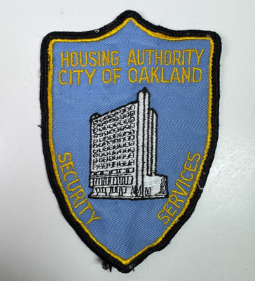 Oakland Housing Authority Security California CA Patch N2G