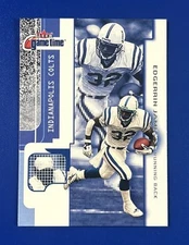 2001 Fleer Game Time Football Edgerrin James Indianapolis Colts #95