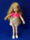 Vintage 1965 MATTEL TUTTI doll - Orig. tagged Dress and pants + white shoes - 6"