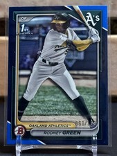 2024 Bowman Draft Rodney Green Blue Paper /150 Athletics