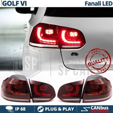Fanali Posteriori LED Per Golf 6 VI Fari FRECCIA DINAMICA R Line Style PLUG PLAY