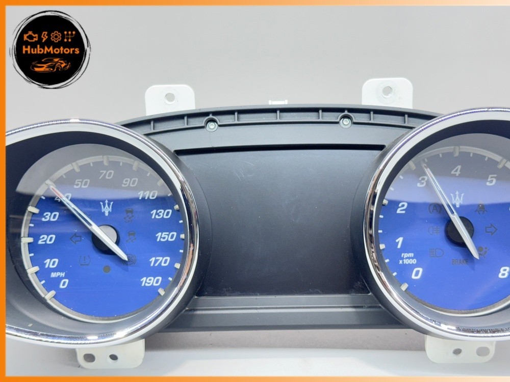 2014 - 2017 MASERATI QUATTROPORTE SPEEDOMETER INSTRUMENT CLUSTER OEM 57K