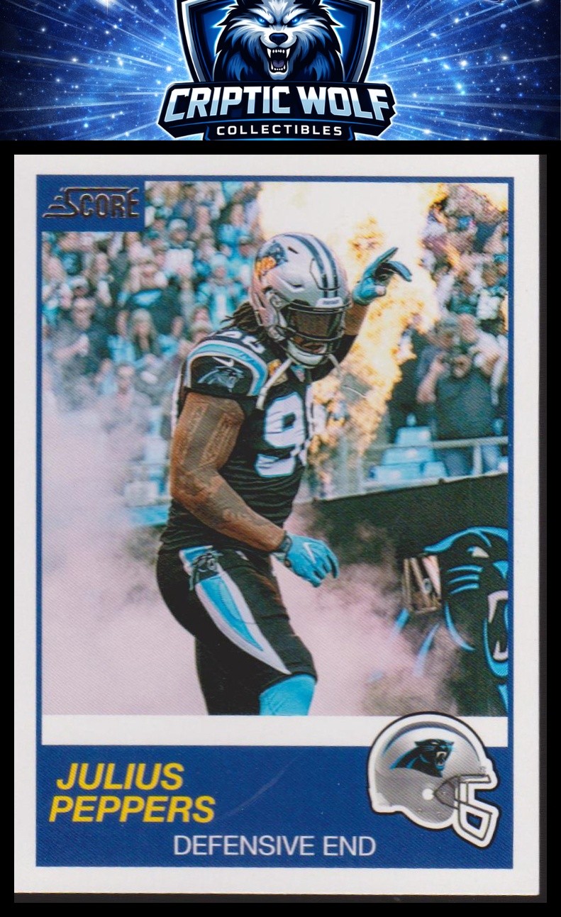 2019 Score #256 Julius Peppers Carolina Panthers