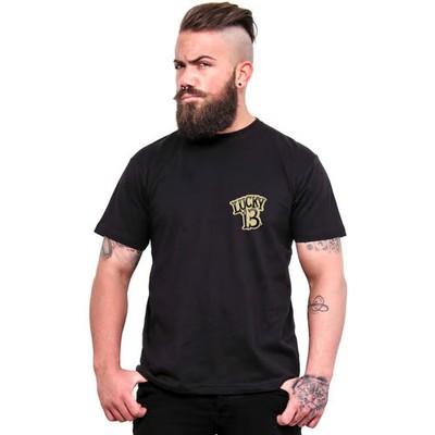 T-Shirt Lucky 13 King Of Losers Schwarz Größe M