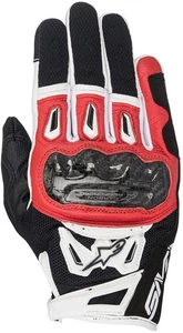 Alpinestars SMX-2 Air Carbon V2 Gloves - Black/Red/White Motorcycle Motorbike