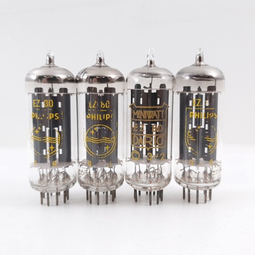 Paire De Tubes Miniwatt Dario ECC189 - Logo Jaune, Tested - NOS Occasion