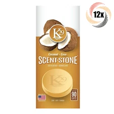 12x Packs Keystone K29 Coconut Stone Air Freshener | Long Lasting Fragrance