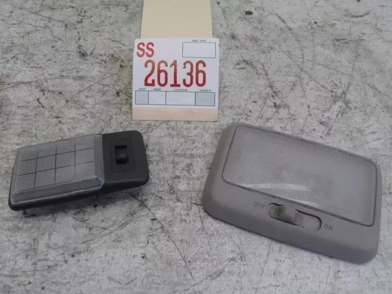 Lámpara de luz domo Rodeo 1999 Isuzu techo superior lectura mapa luz delantera trasera OEM Foto 4 de 4