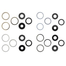 Rear Back Camera Glass Lens Cover Metal Frame For iPhone 13 Pro/13 Pro Max